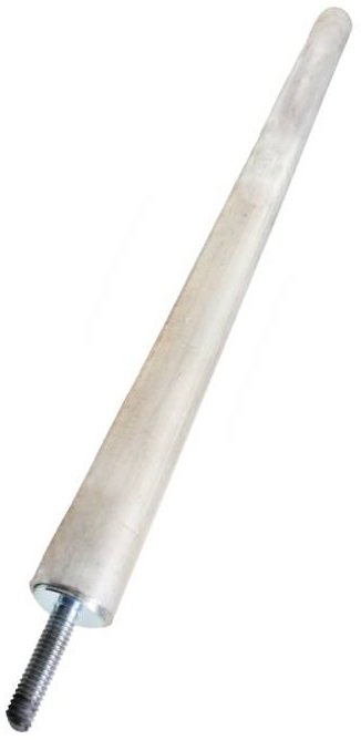 Анод магниевый D25/L400 М8 на ножке 3см с упором для прокладки