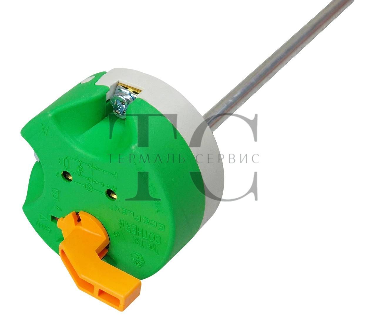 Терморегулятор TSX 011026 Cotherm T-115 16А L-350мм з прапорцем