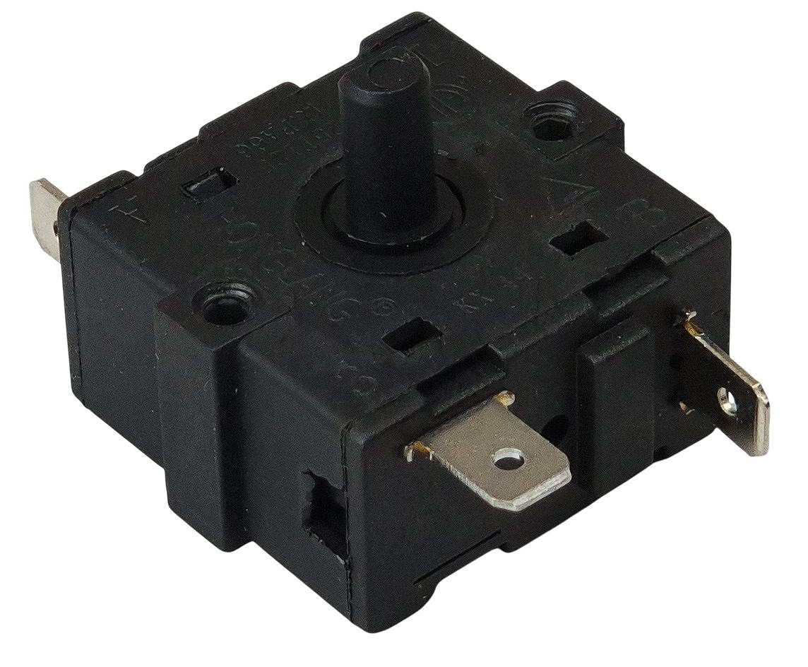 Перемикач поворотний для бойлера 16А 250V T125 на 4 контакти