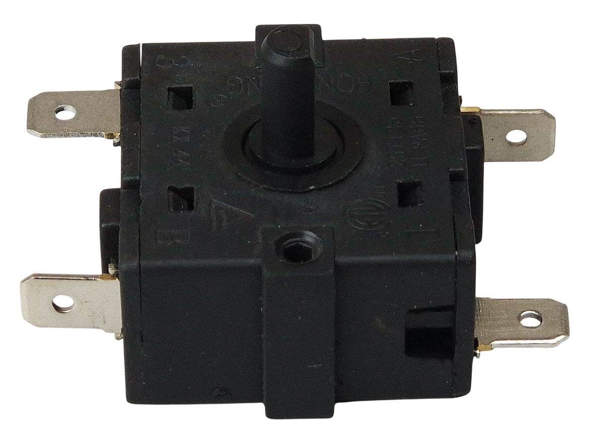 Перемикач поворотний для бойлера 16А 250V T125 на 4 контакти