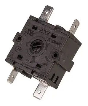 Переключатель поворотный для бойлера 16А 250V T125 на 4 контакта