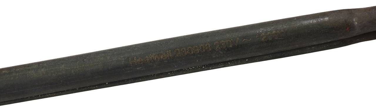 Тен сухий 1200Вт L-400мм, &Oslash;12мм нержавійка HeatWell