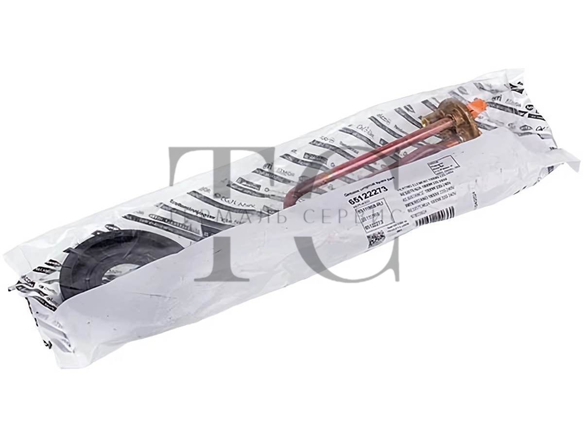 Тэн 1800Вт для бойлера Ariston фланец &Oslash;48мм (анод М5) медный 65122273