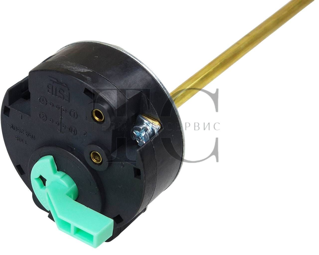 Терморегулятор FSTB WBR83W-001 для бойлера 16А з прапорцем регулювання