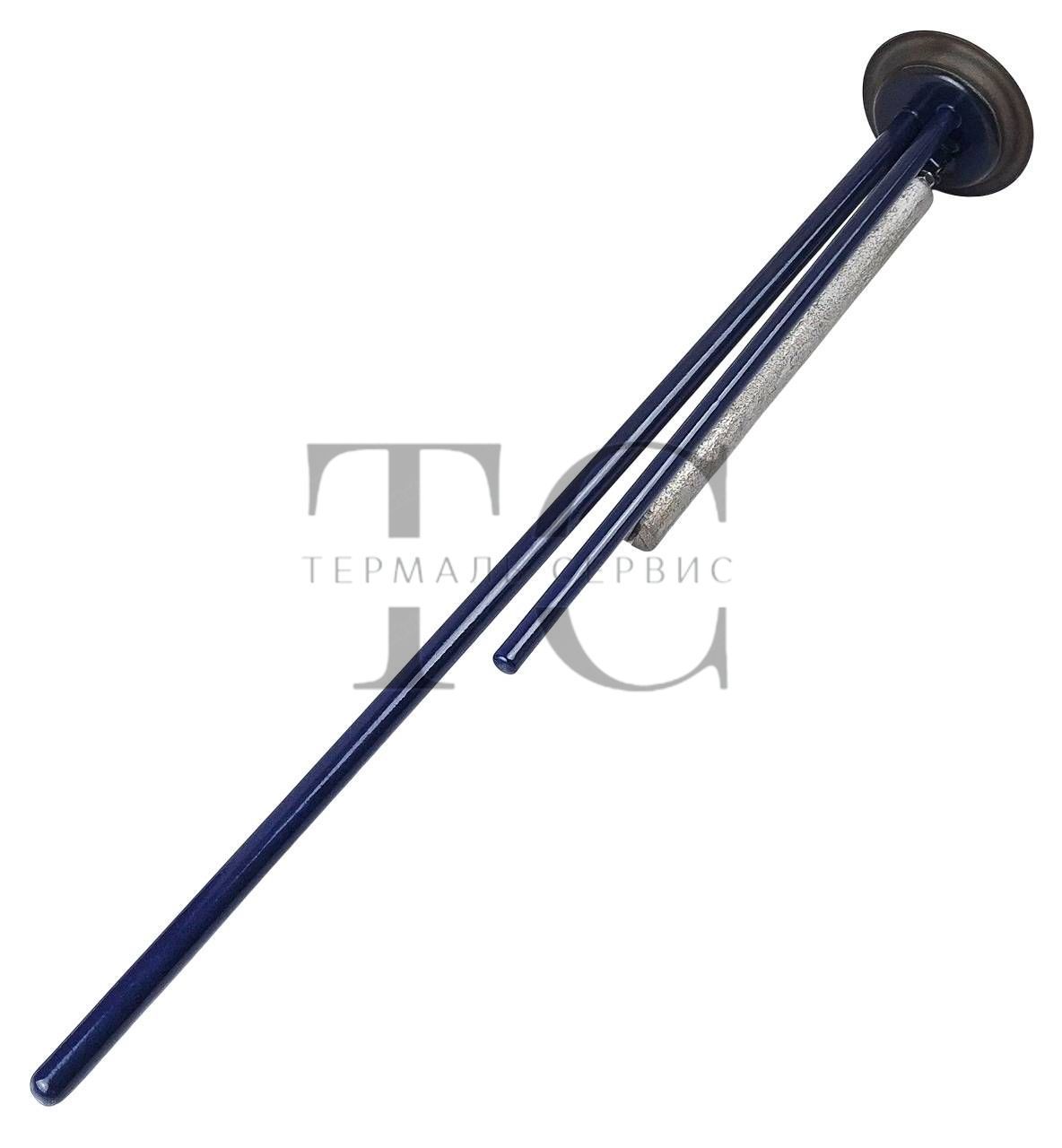 Фланец колба для сухого тэна (1500W) &Oslash;93 L-590mm эмалированый с анодом